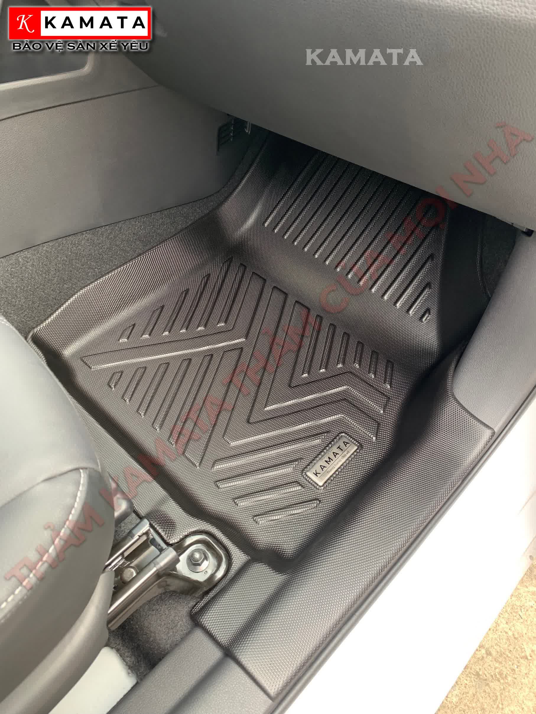 (Tặng voucher 200k) Thảm ô tô KAMATA lót sàn Mitsubishi Xpander 2019 - 2026  đúc nguyên khối TPV