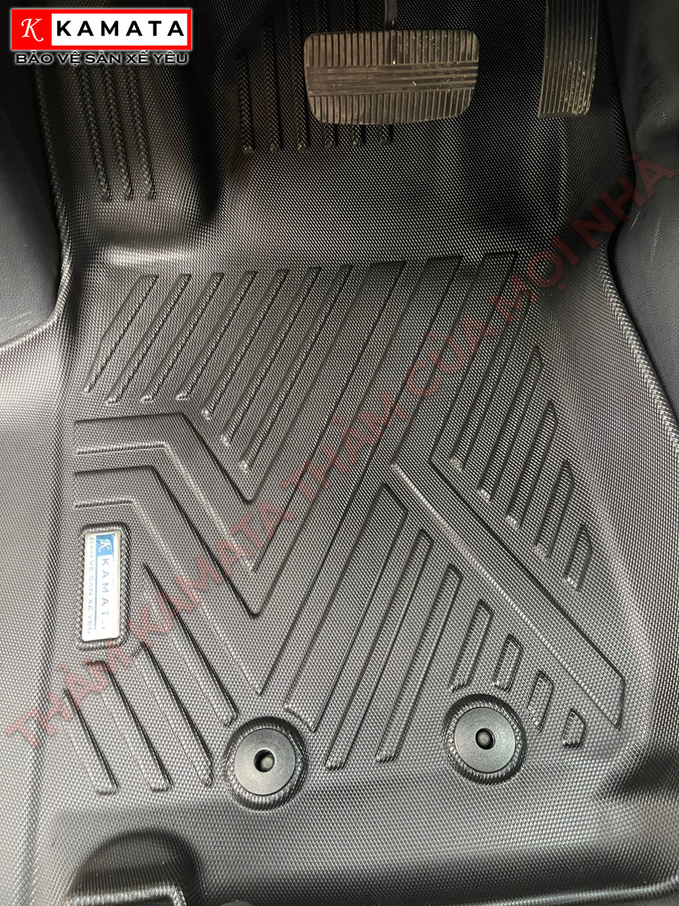 Thảm lót sàn ô tô Nissan Terra 2018 - 2023 đúc nguyên khối tràn viền TPV (4 tấm/Bộ)