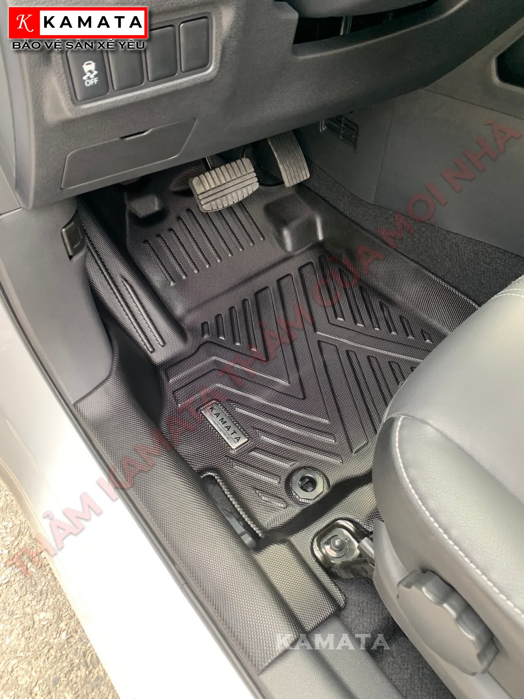 (Tặng voucher 200k) Thảm ô tô KAMATA lót sàn Mitsubishi Xpander 2019 - 2026  đúc nguyên khối TPV