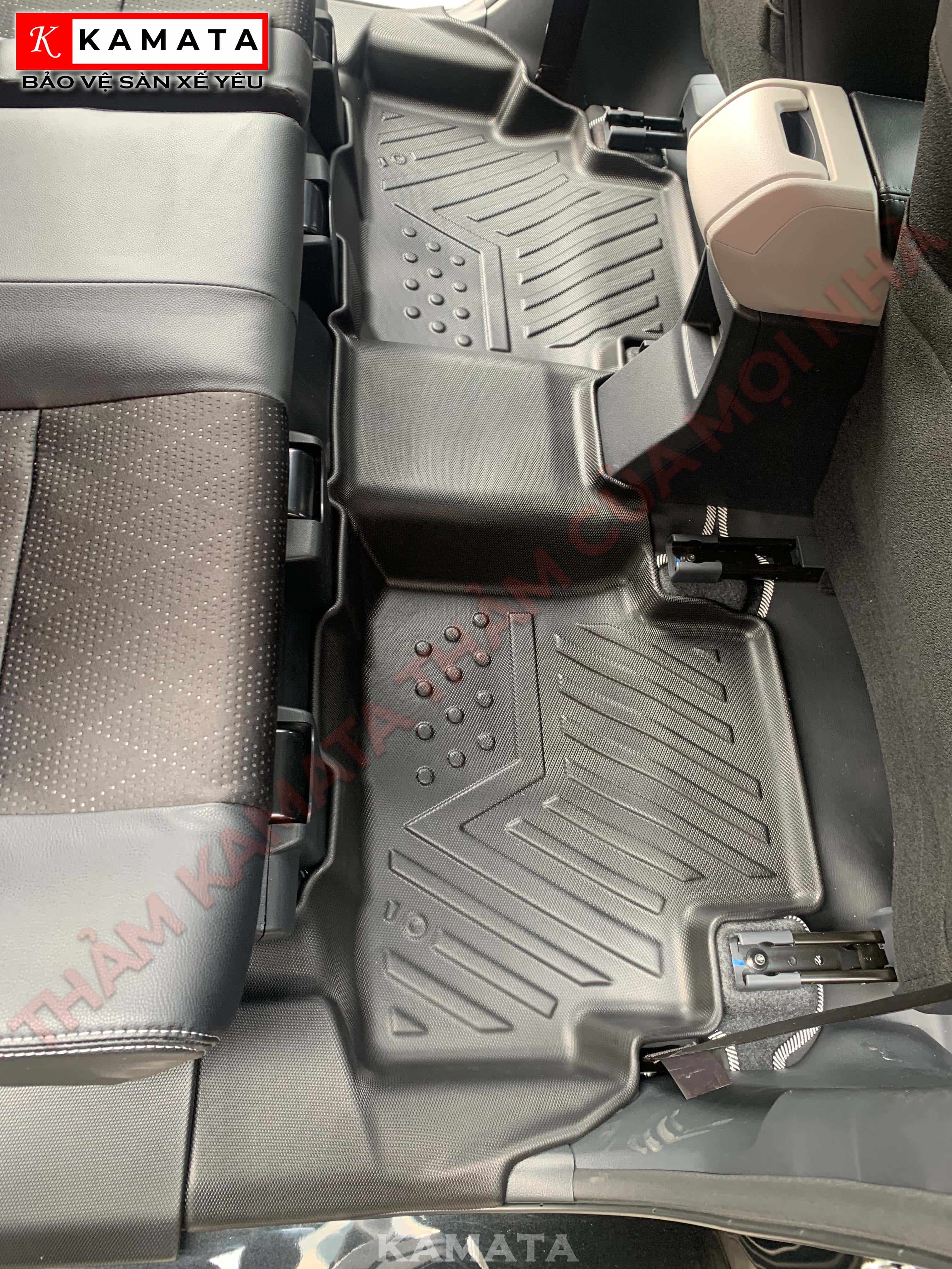 Thảm lót sàn ô tô Toyota Veloz / Avanza 2022 - 2023 khuôn đúc TPV 1 bộ 4 tấm cao cấp