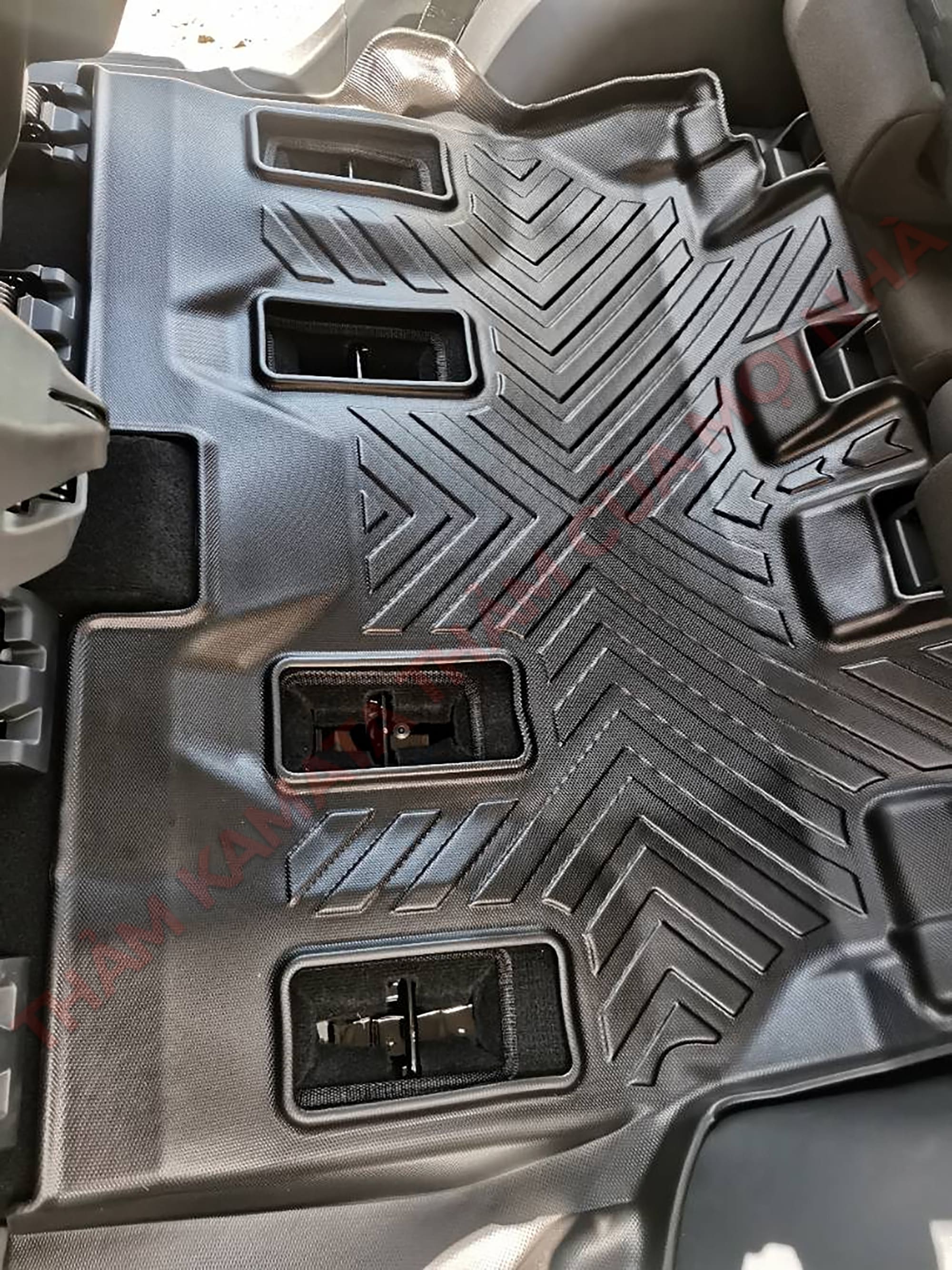 Thảm lót sàn ô tô Toyota Rush 2018 - 2023 khuôn đúc TPV 1 bộ 4 tấm cao cấp