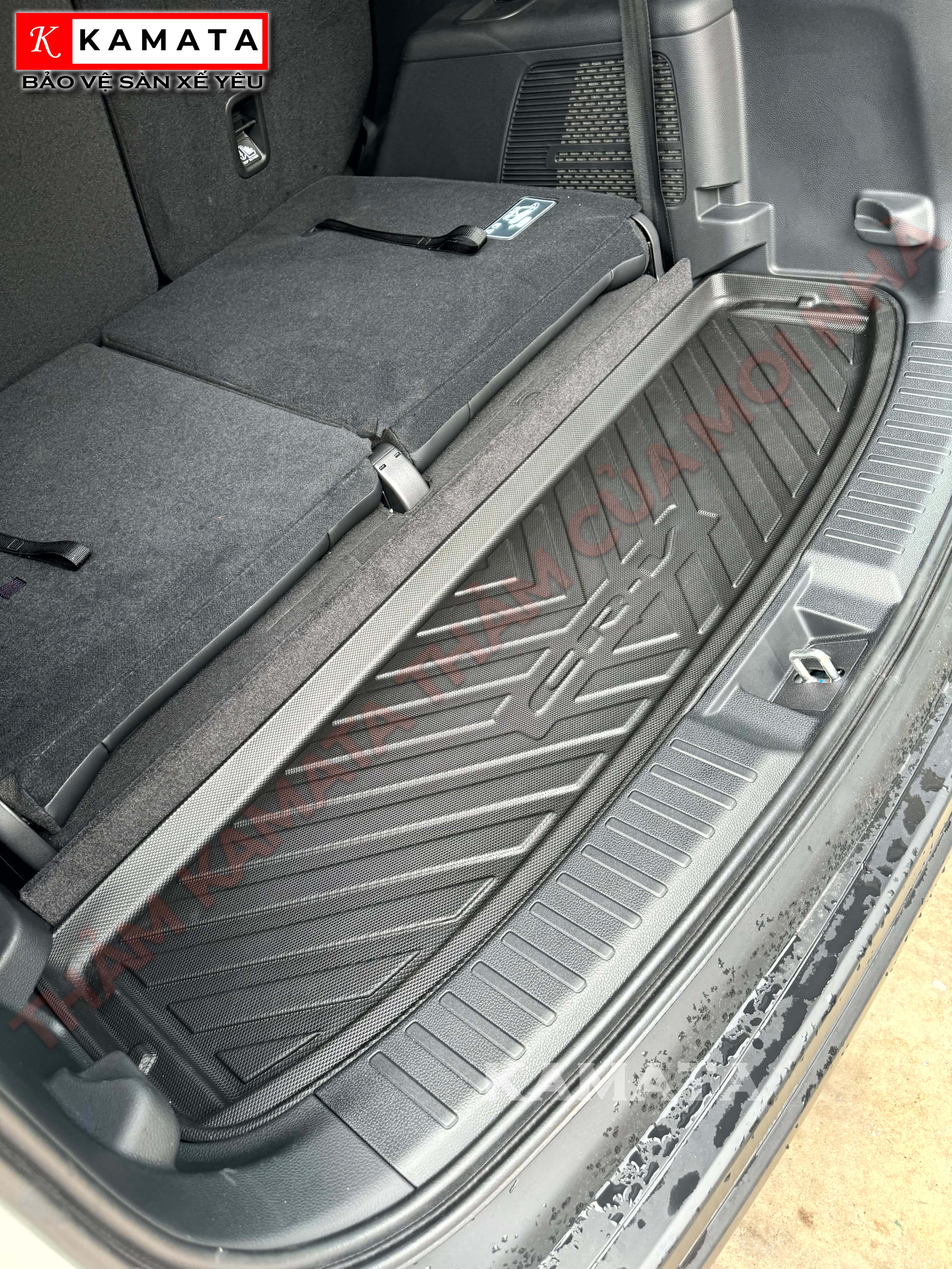 Thảm lót cốp xe ô tô Honda Crv 2024 chất liệu TPV cao cấp mới nhất