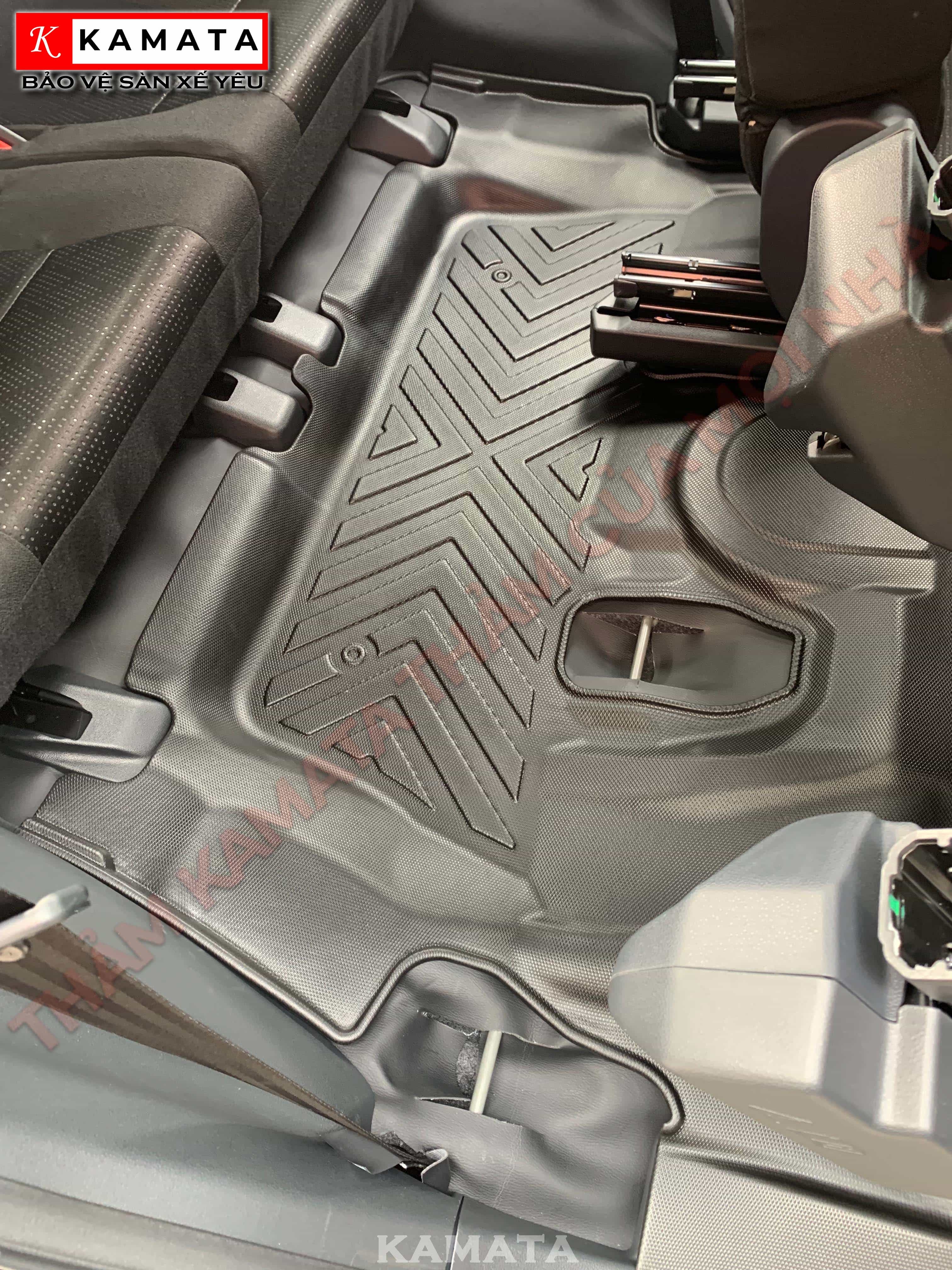 Thảm lót sàn ô tô Toyota Veloz / Avanza 2022 - 2023 khuôn đúc TPV 1 bộ 4 tấm cao cấp