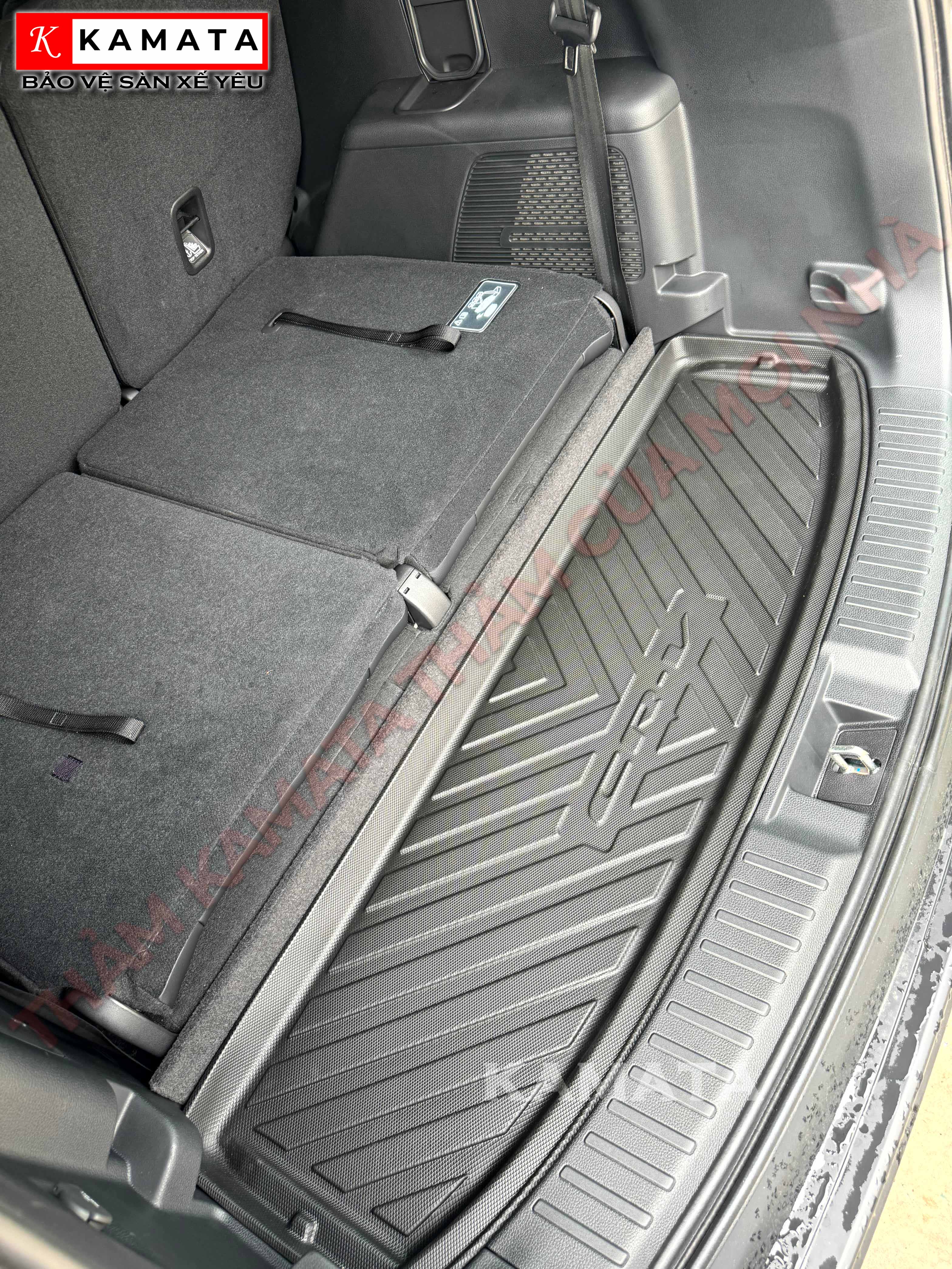 Thảm lót cốp xe ô tô Honda Crv 2024 chất liệu TPV cao cấp mới nhất