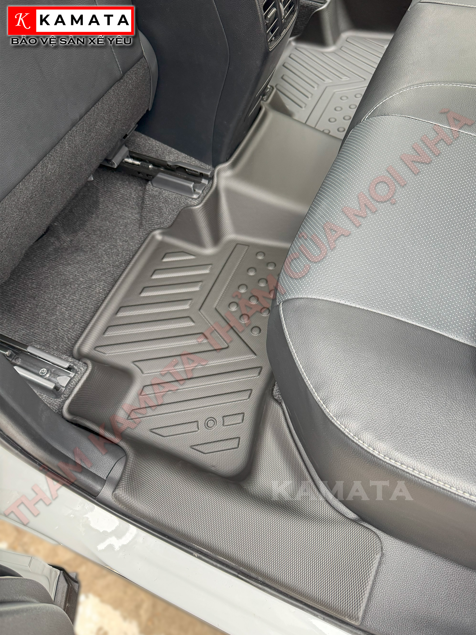 Thảm lót sàn ô tô Toyota cross 2020 - 2023 khuôn đúc TPV tràn viền - hàng 2 (1 tấm) phiên bản G&V
