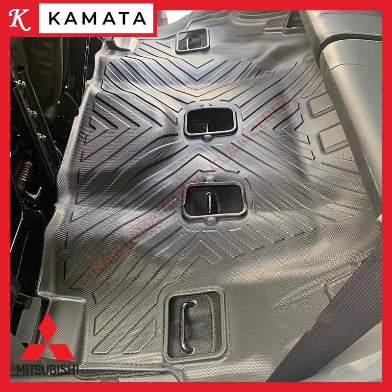(Tặng voucher 200k) Thảm ô tô KAMATA lót sàn Mitsubishi Xpander 2019 - 2022  đúc nguyên khối TPU