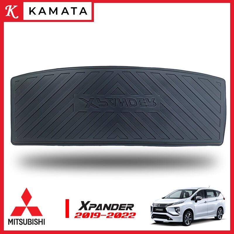 Thảm lót cốp xe ô tô KAMATA dành cho  Mitsubishi Xpander 2018 - 2021 chất liệu TPU cao cấp mới nhất