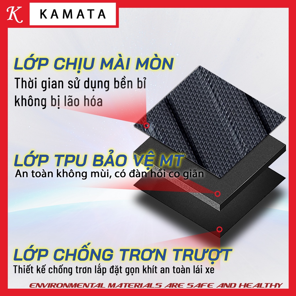 Thảm lót sàn ô tô 5D Nissan Navara 2015-2023 đúc nguyên khối TPV (3 tấm/Bộ)