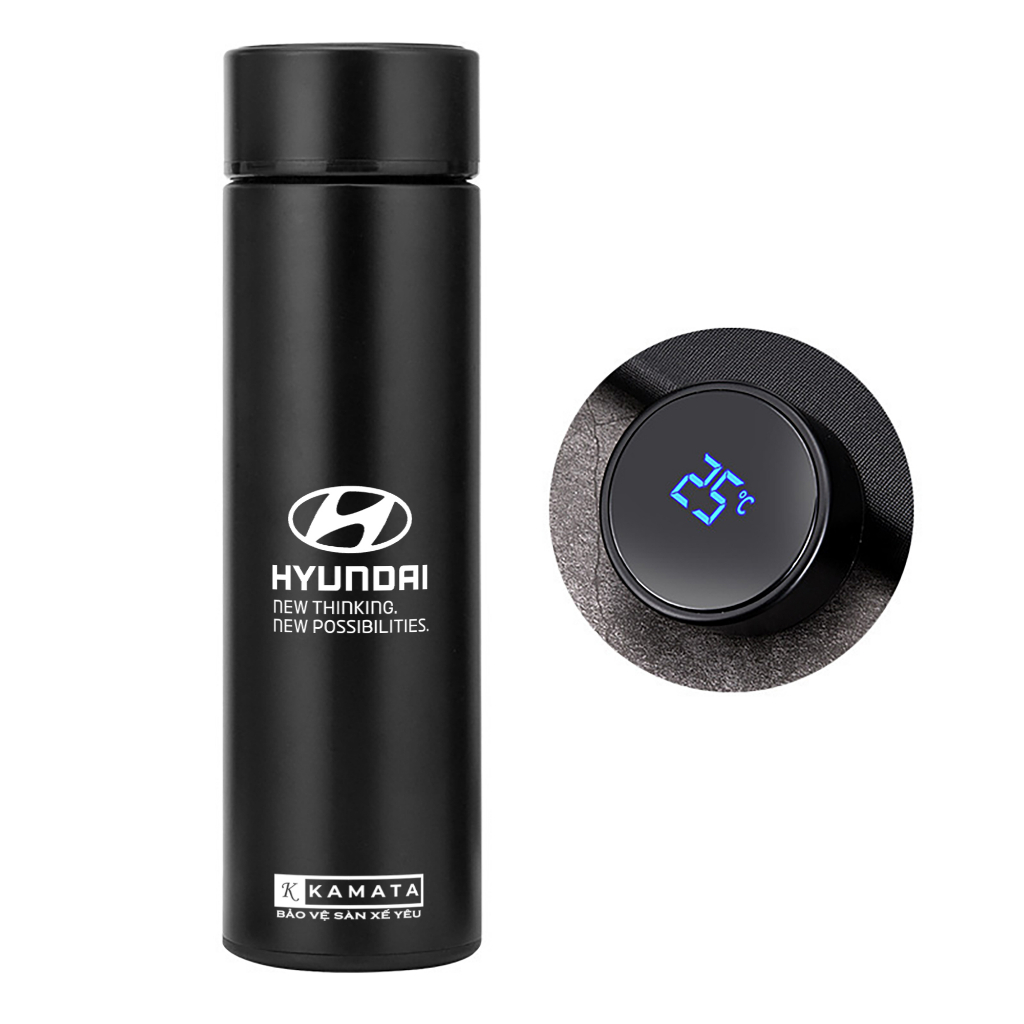 Bình giữ nhiệt Hyundai inox 304 hiện thị nhiệt độ thông minh dung tích 500ml
