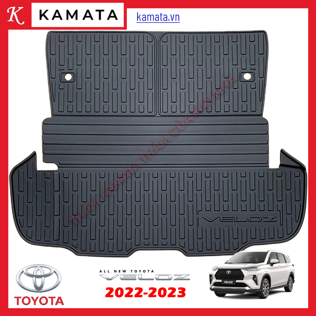 Thảm lót cốp Veloz cross 2022 - 2023 TPV new (tràn ghế)