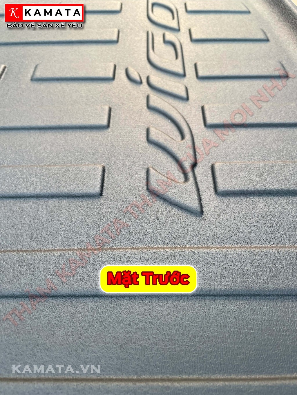 Thảm lót cốp Toyota Wigo 2023-2024 TPV new (tràn ghế)