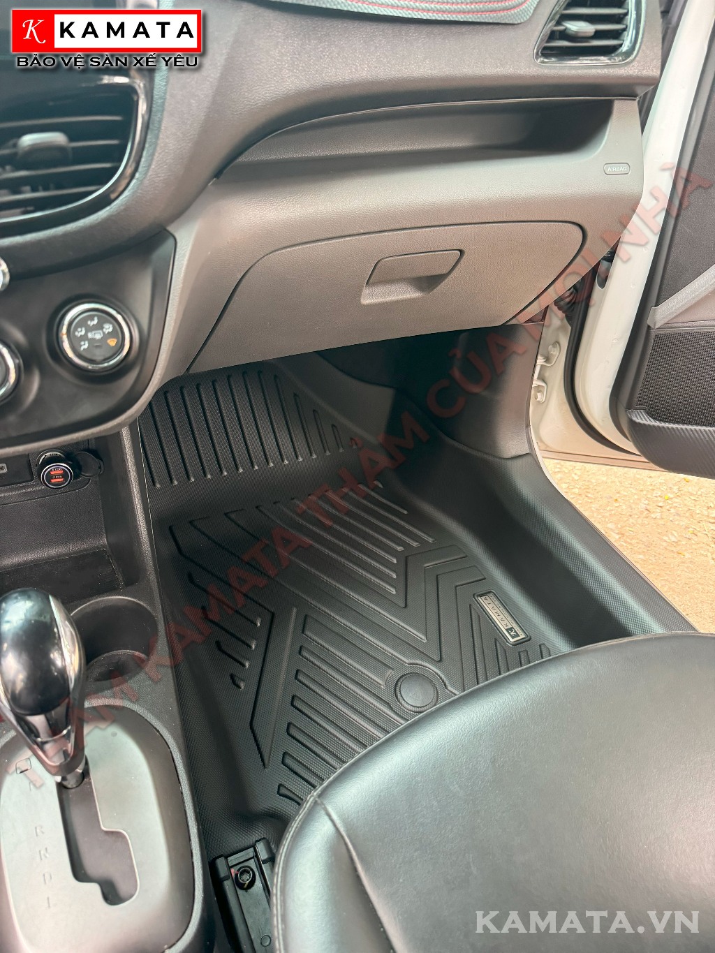 Thảm lót sàn ô tô 5D Vinfast Fadil 2019 - 2022 đúc nguyên khối TPV cao cấp