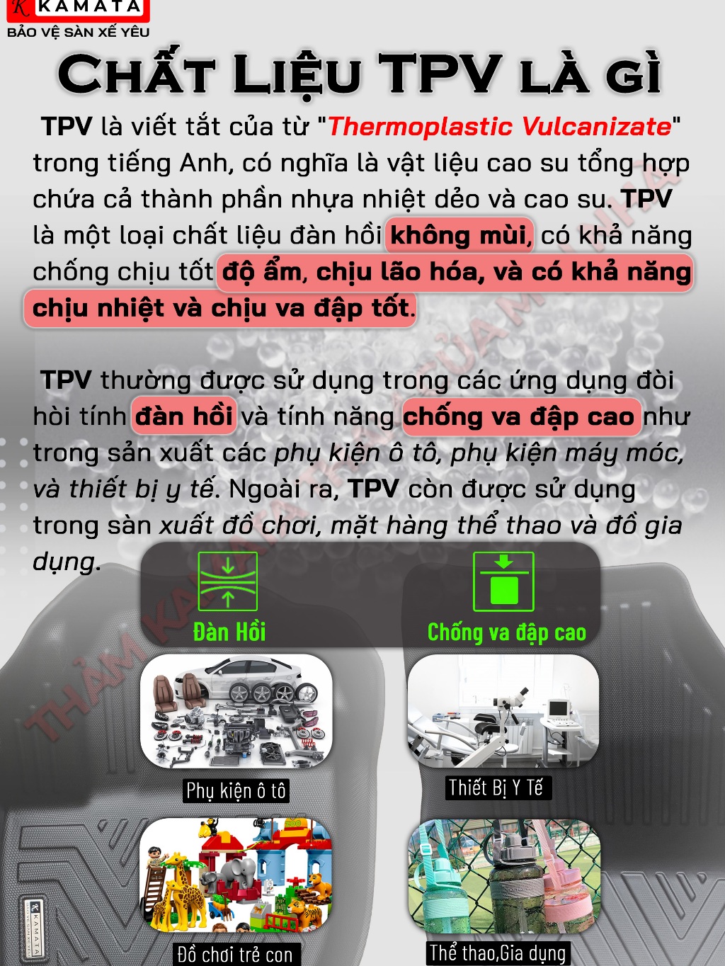 Thảm lót cốp xe ô tô Hyundai Accent 2024 (bản mới all new) chất liệu TPV cao cấp mới nhất