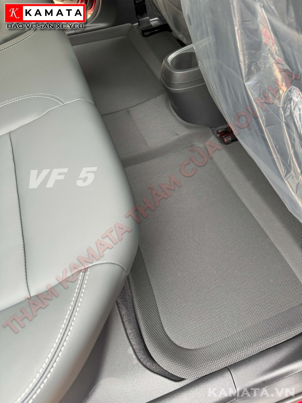 Thảm lót sàn ô tô 5D Vinfast VF5 2023 - Nay đúc nguyên khối TPV cao cấp