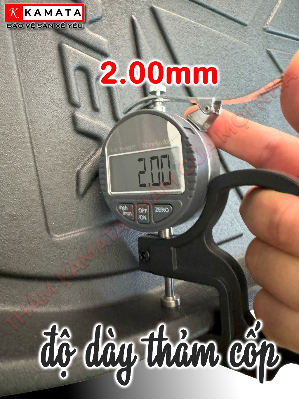 Thảm lót cốp ô tô Mazda3 2020-2025 đúc nguyên khối (chất liệu TPV)