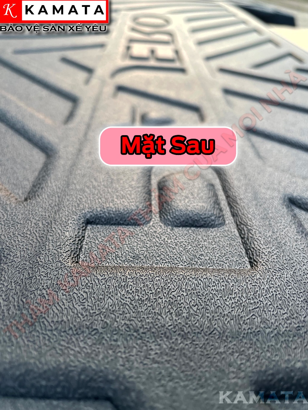 Thảm lót cốp ô tô Mitshubishi Pajero 2019 - 2025 đúc nguyên khối TPV