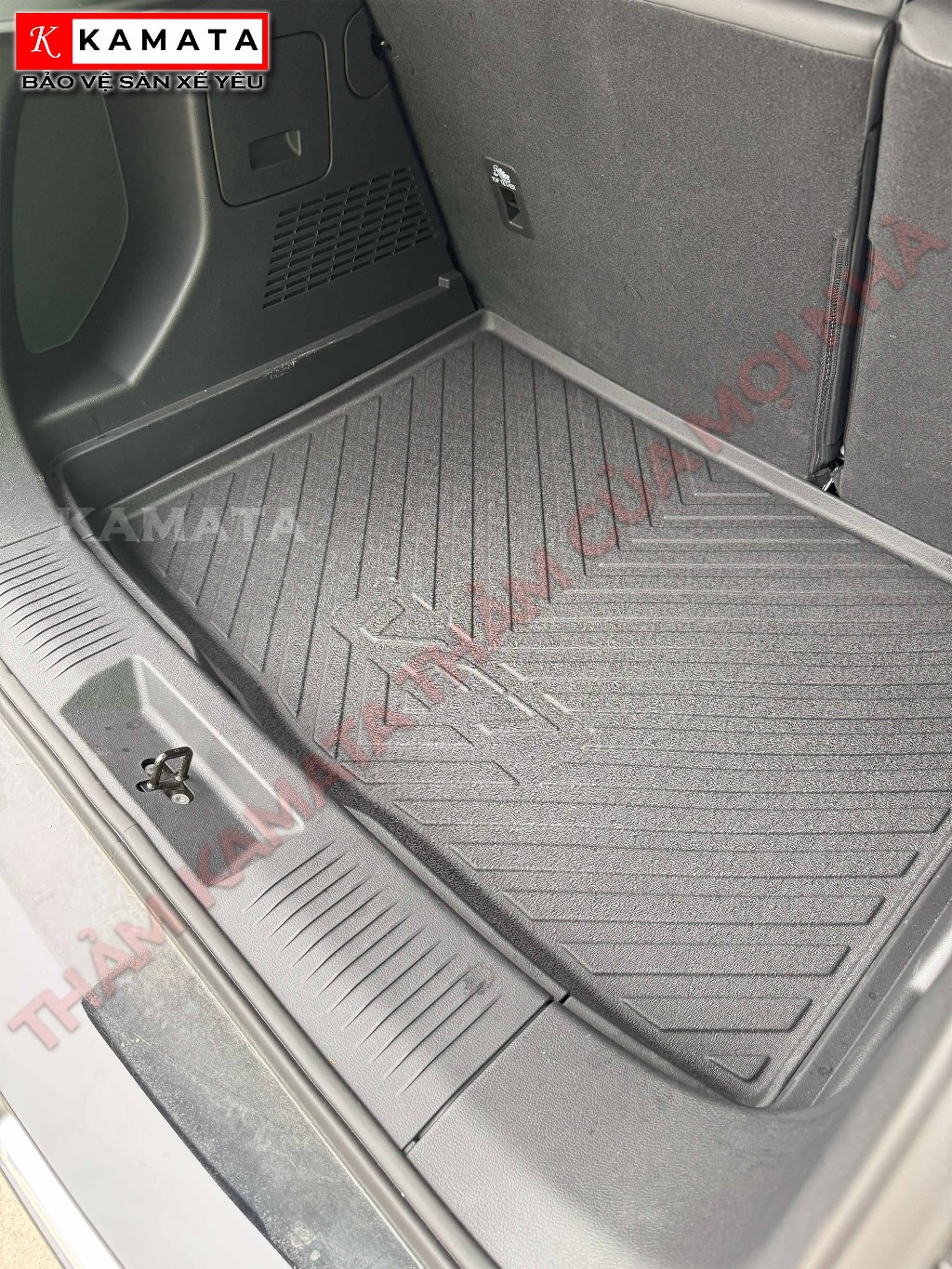 Thảm lót cốp xe ô tô Vinfast Vf7 2024 - Nay chất liệu TPV cao cấp mới nhất