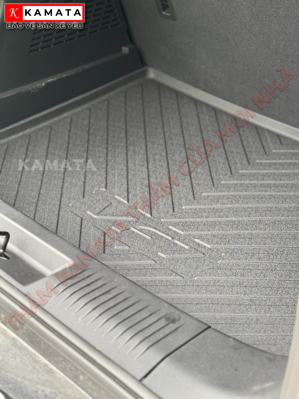 Thảm lót cốp xe ô tô Vinfast Vf7 2024 - Nay chất liệu TPV cao cấp mới nhất