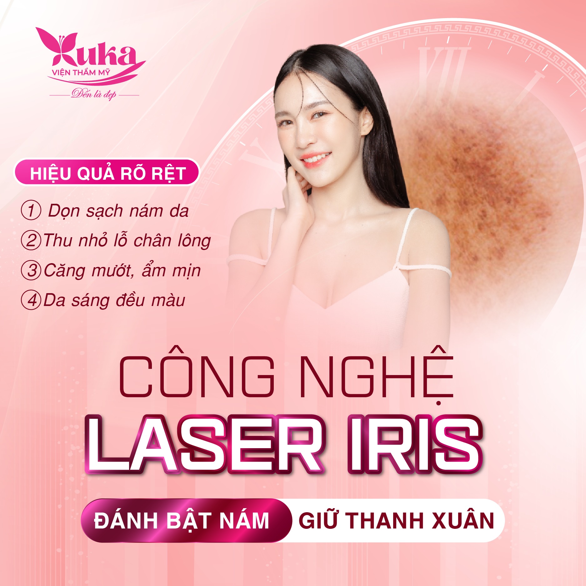 XÓA SẠCH NÁM - LƯU GIỮ THANH XUÂN CHO LÀN DA