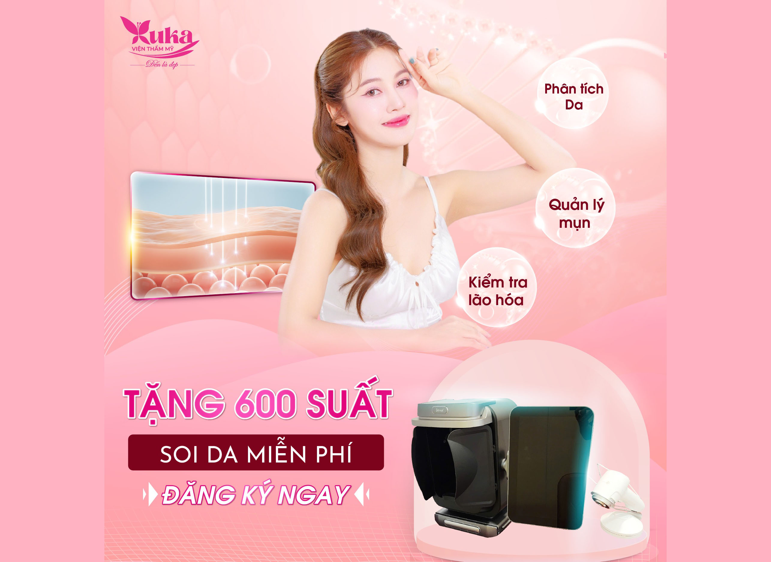 Tưng Bừng Ngày Hội “Soi Da Miễn Phí