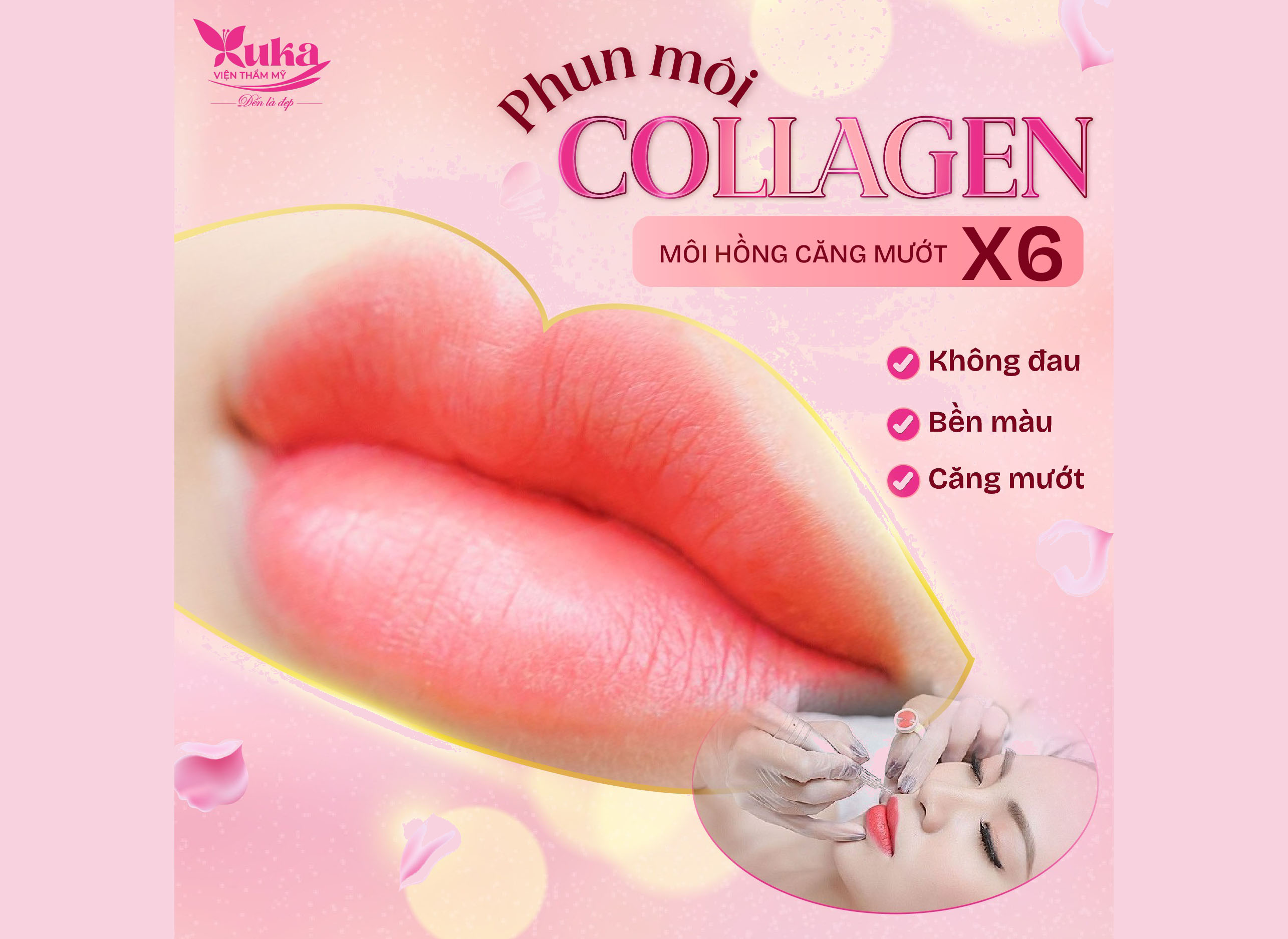 PHUN MÔI COLLAGEN - ĐA DẠNG SẮC MÔI THỜI THƯỢNG