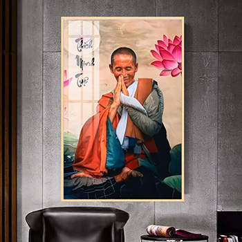 Tranh Thầy Thích Minh Tuệ