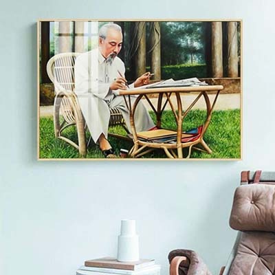 Tranh Bác Hồ - Bác Giáp