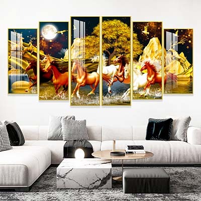 Tranh Treo Tường Bộ 6 Tranh Kiểu Mới