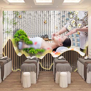 Tranh Dán Tường Spa - Thẩm Mỹ Việt - Đông Y - Làm Đẹp