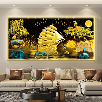 Tranh Đèn LED - Ngang