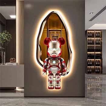 Tranh Gấu BearBrick - KAWS