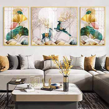 Tranh Hươi Tài Lộc - Phú Quý