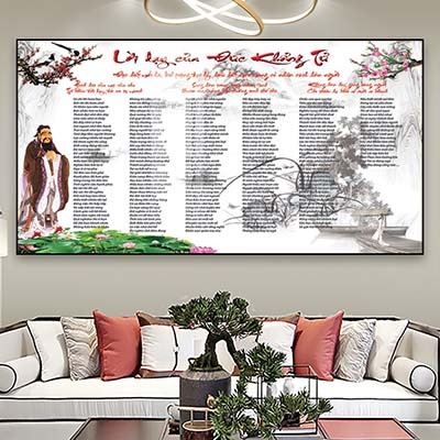 Tranh Lời Dạy Khổng Tử