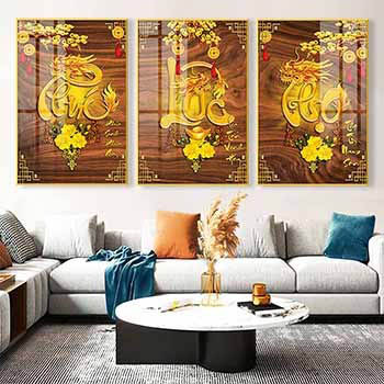 Tranh Phúc Lộc Thọ