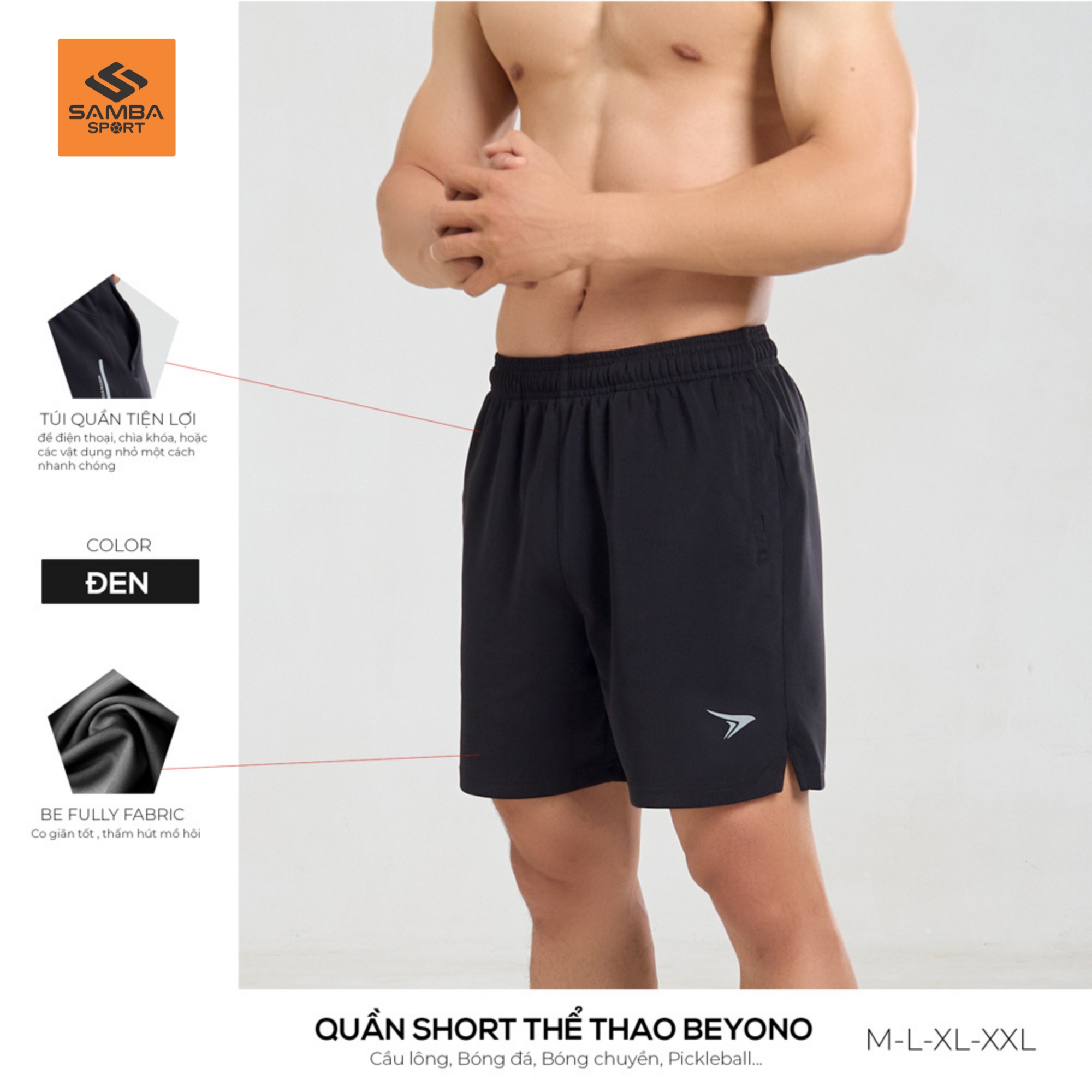 Quần thể thao Nam Beyono QCL03