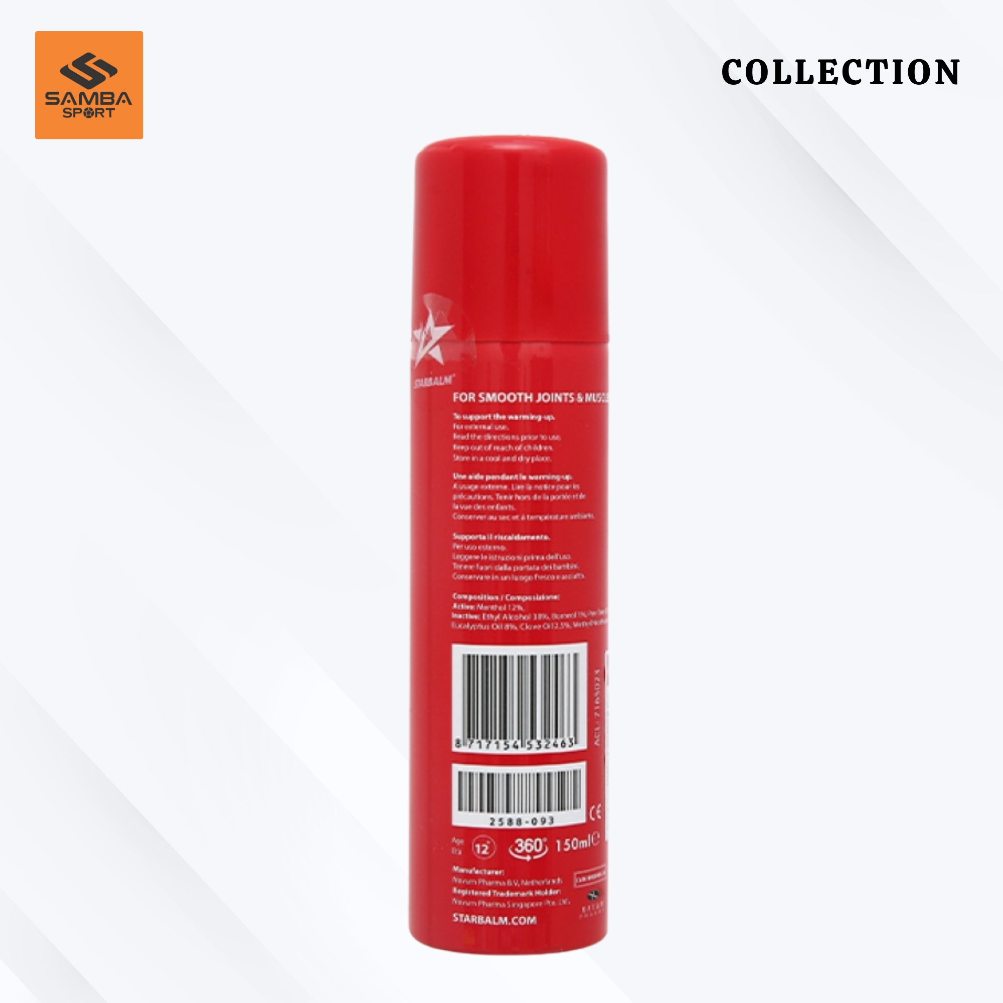 Chai xịt nóng Starbalm 150ml