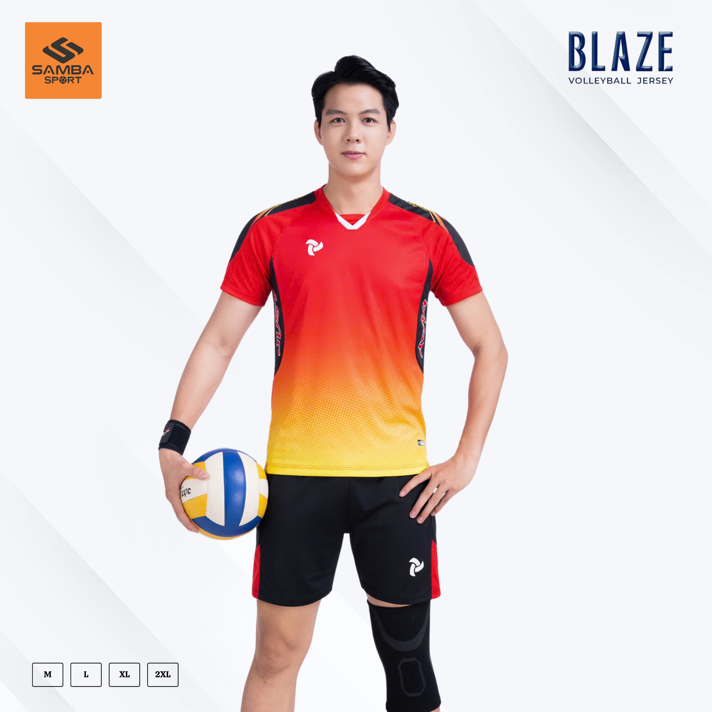 Quần áo bóng chuyền nam Just Play BLAZE