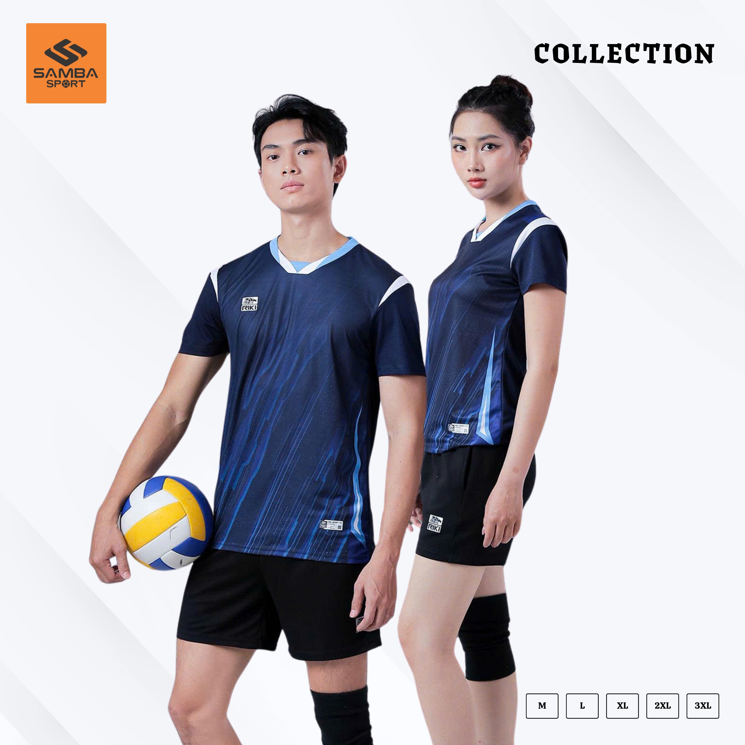 Quần Áo Bóng Chuyền Nam Riki Start Venus 02
