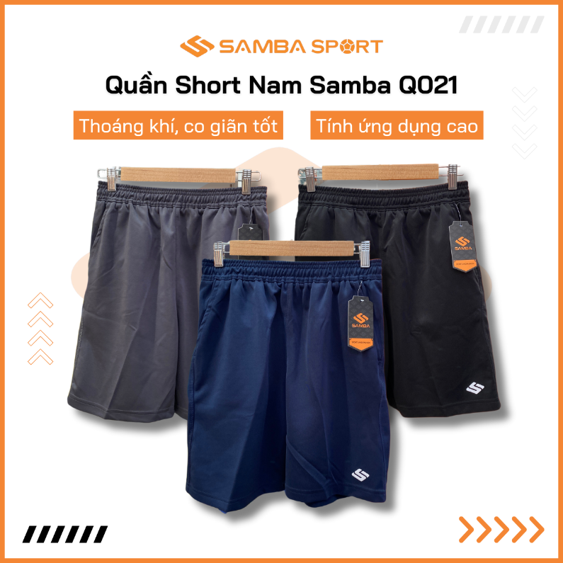 Quần short thể thao nam Samba Q021