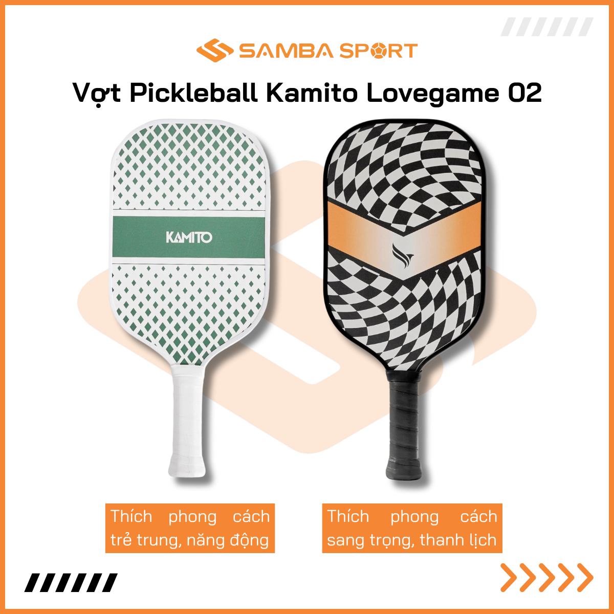 Vợt Pickleball Kamito Lovegame 02