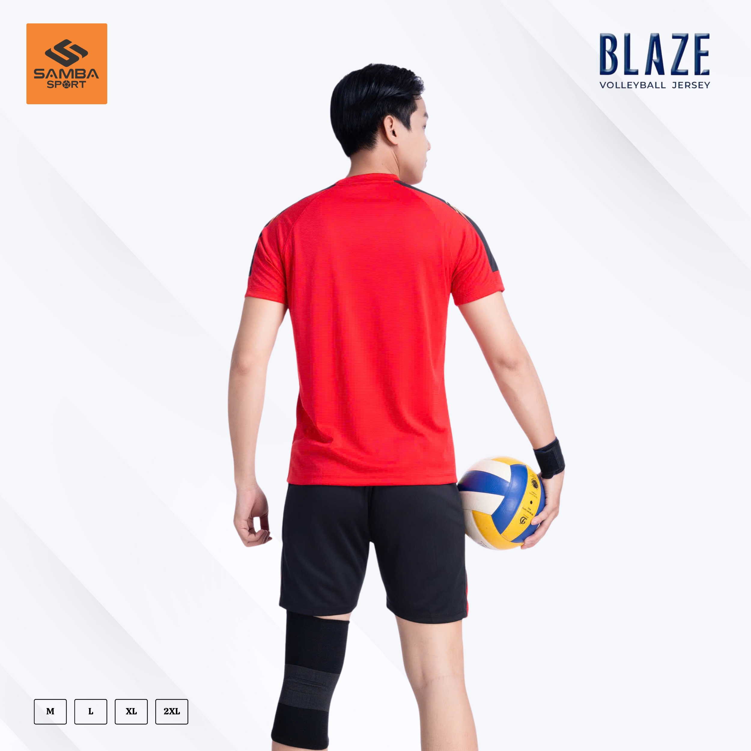 Quần áo bóng chuyền nam Just Play BLAZE