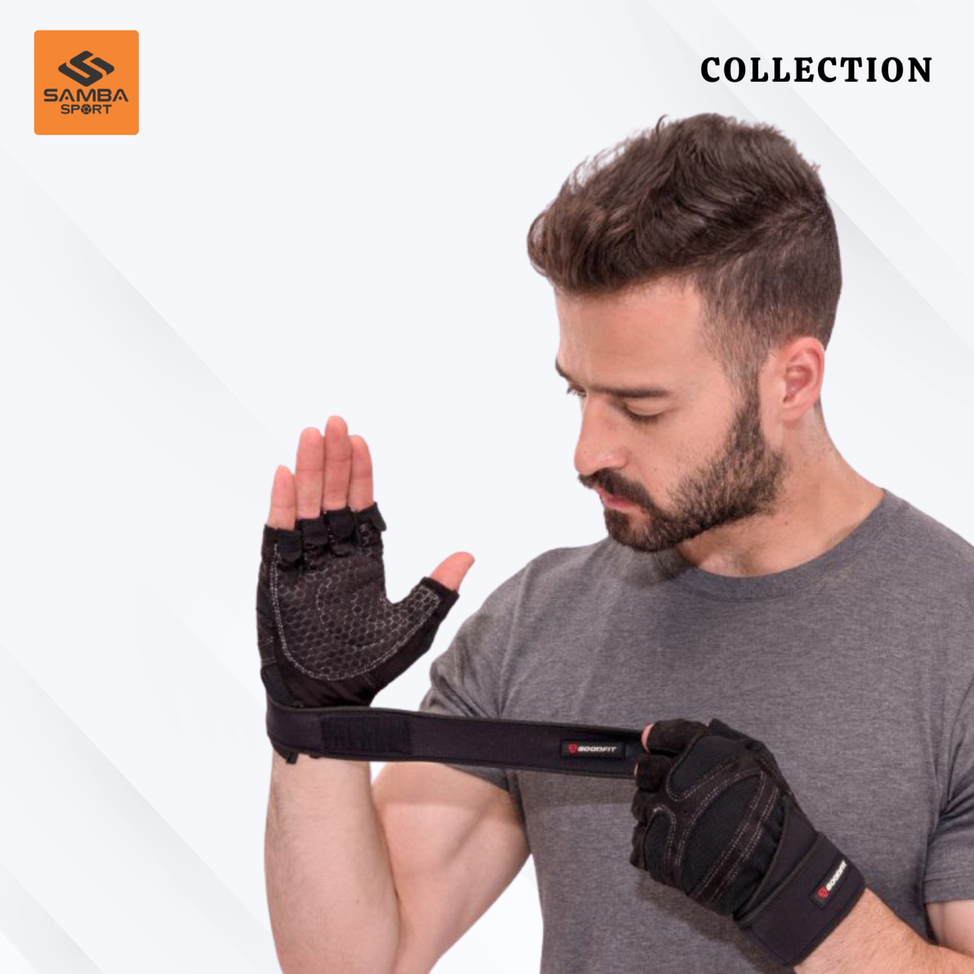 Găng tay tập gym có quấn Goodfit GF201G