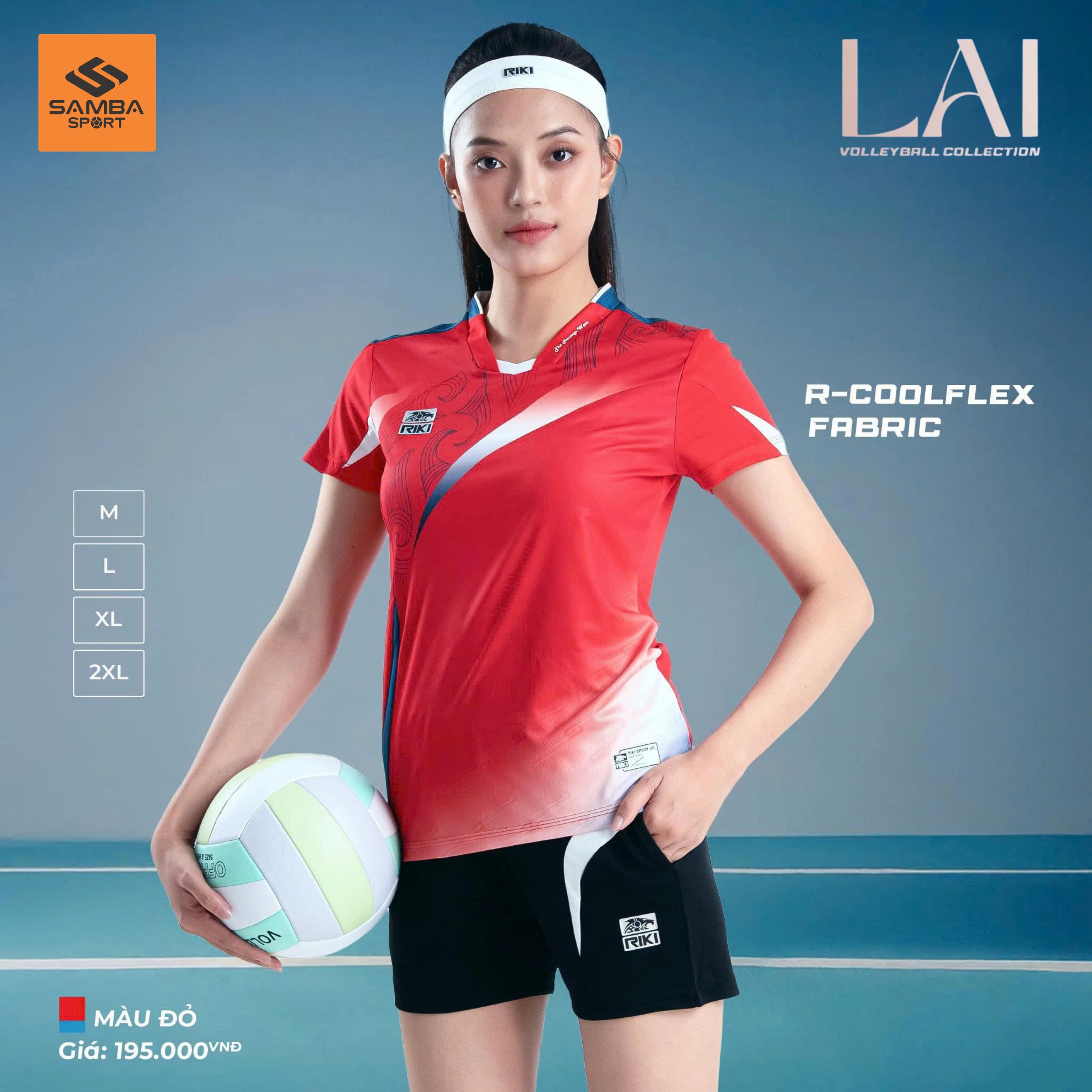 Quần Áo Bóng Chuyền Nữ Riki Standard LAI