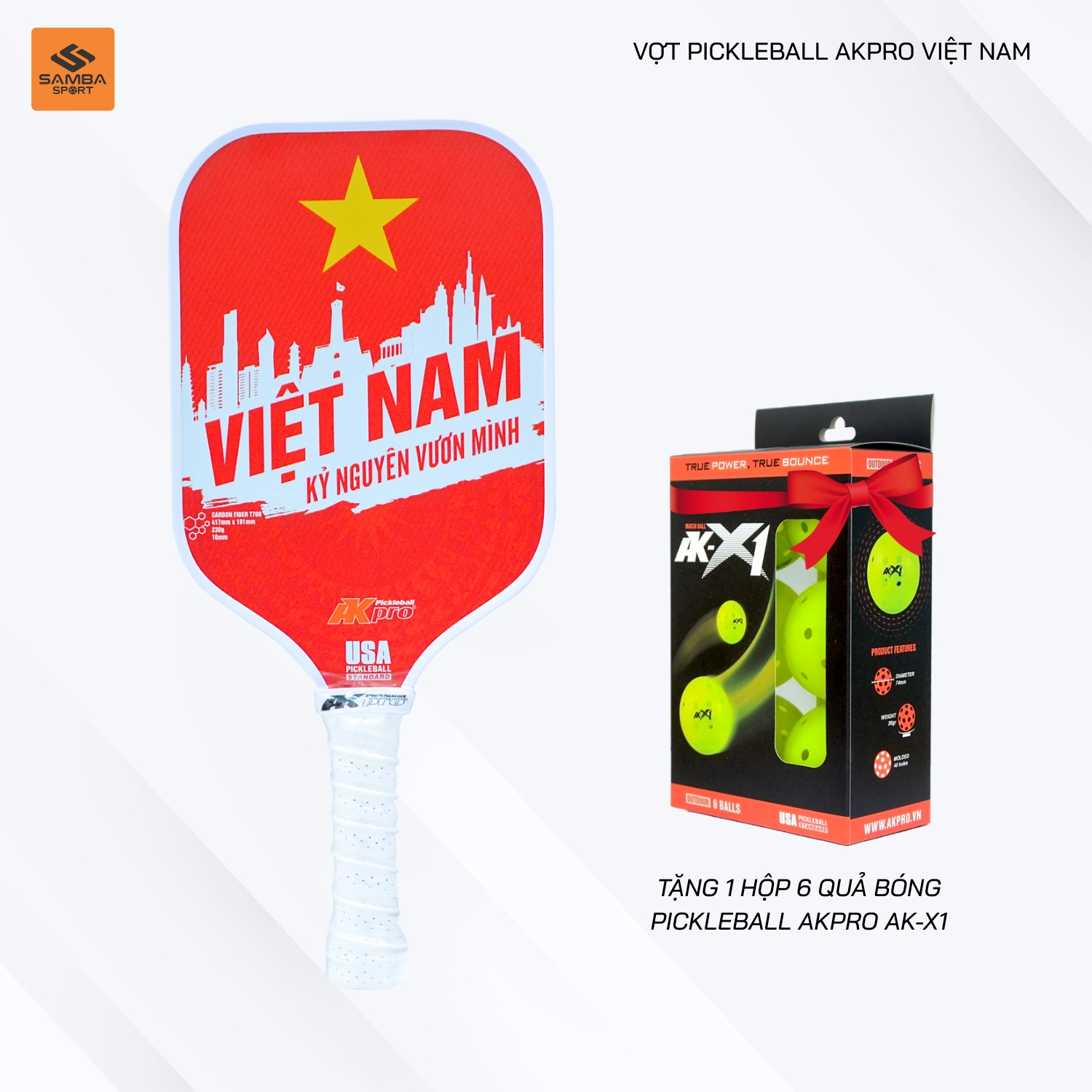 Vợt Pickleball Akpro Việt Nam