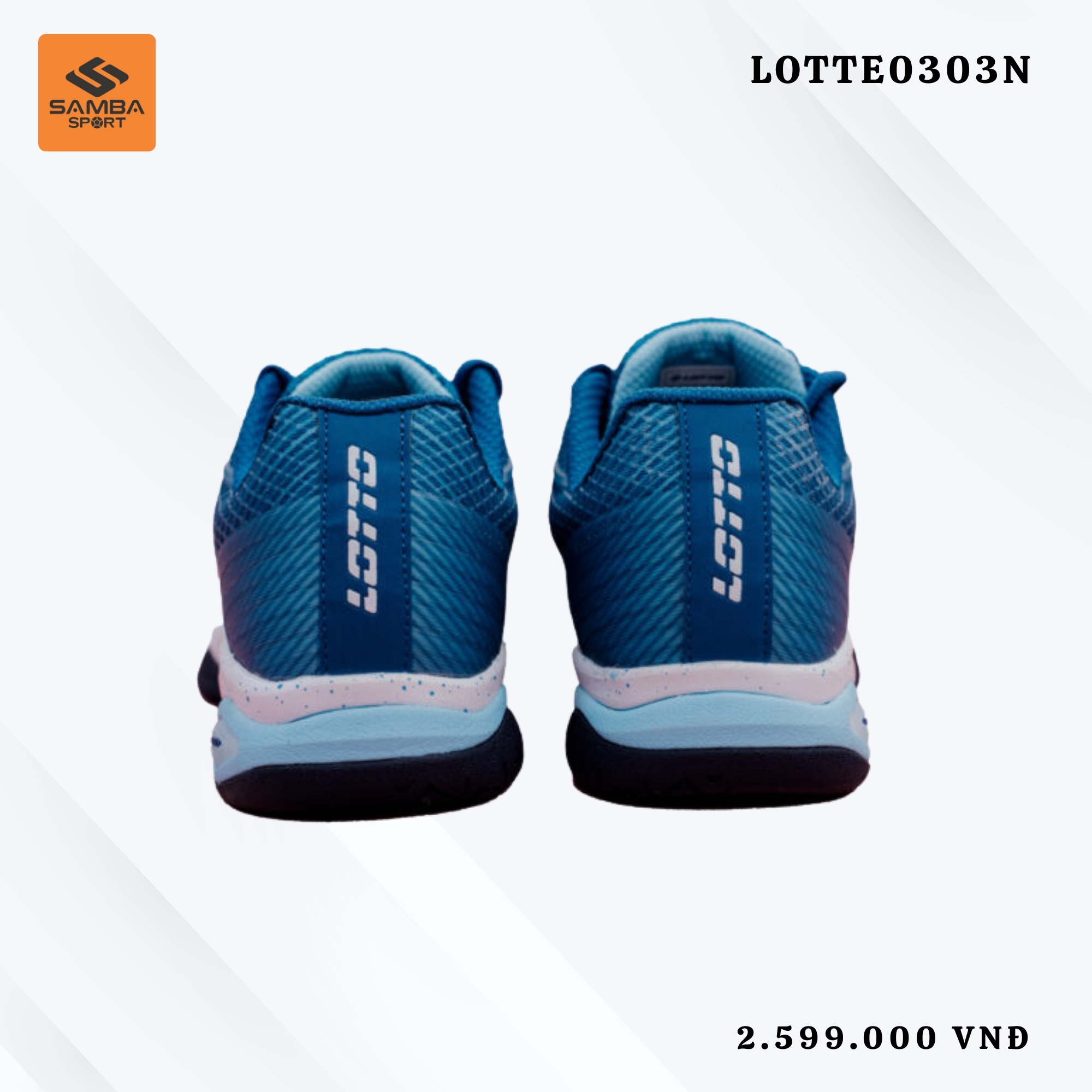 Giày Tennis - Pickleball Lotto Mirage 300 III SPD Lotte0303N
