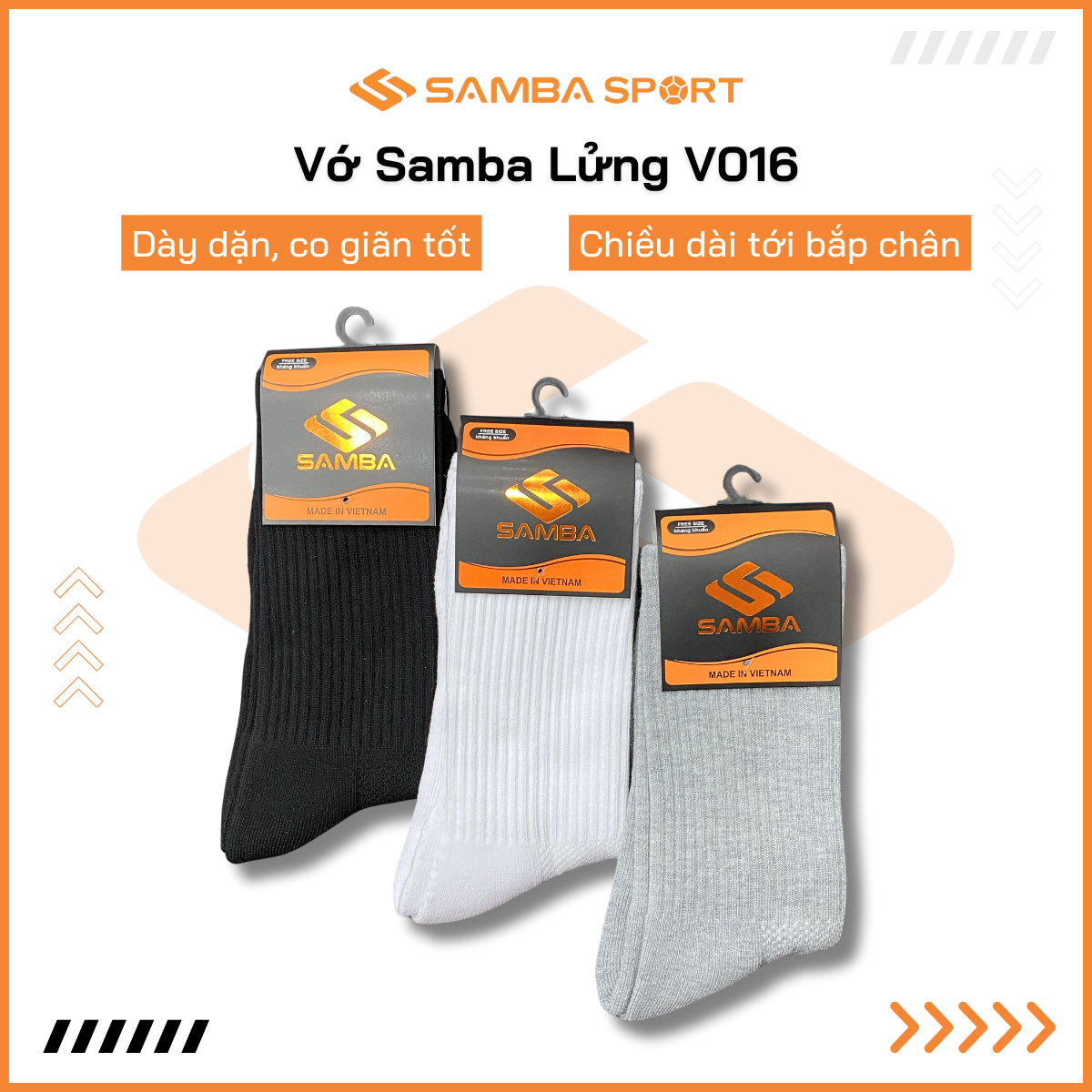 Vớ Samba lửng V016