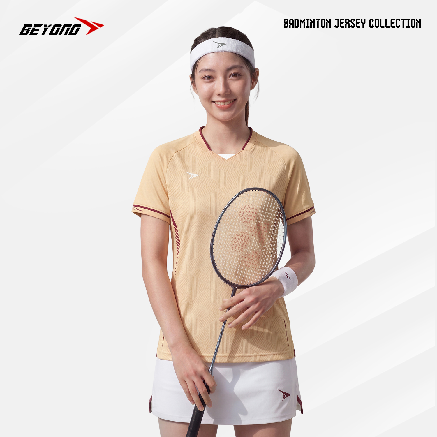 Áo thể thao cầu lông Nữ Beyono Top CL25