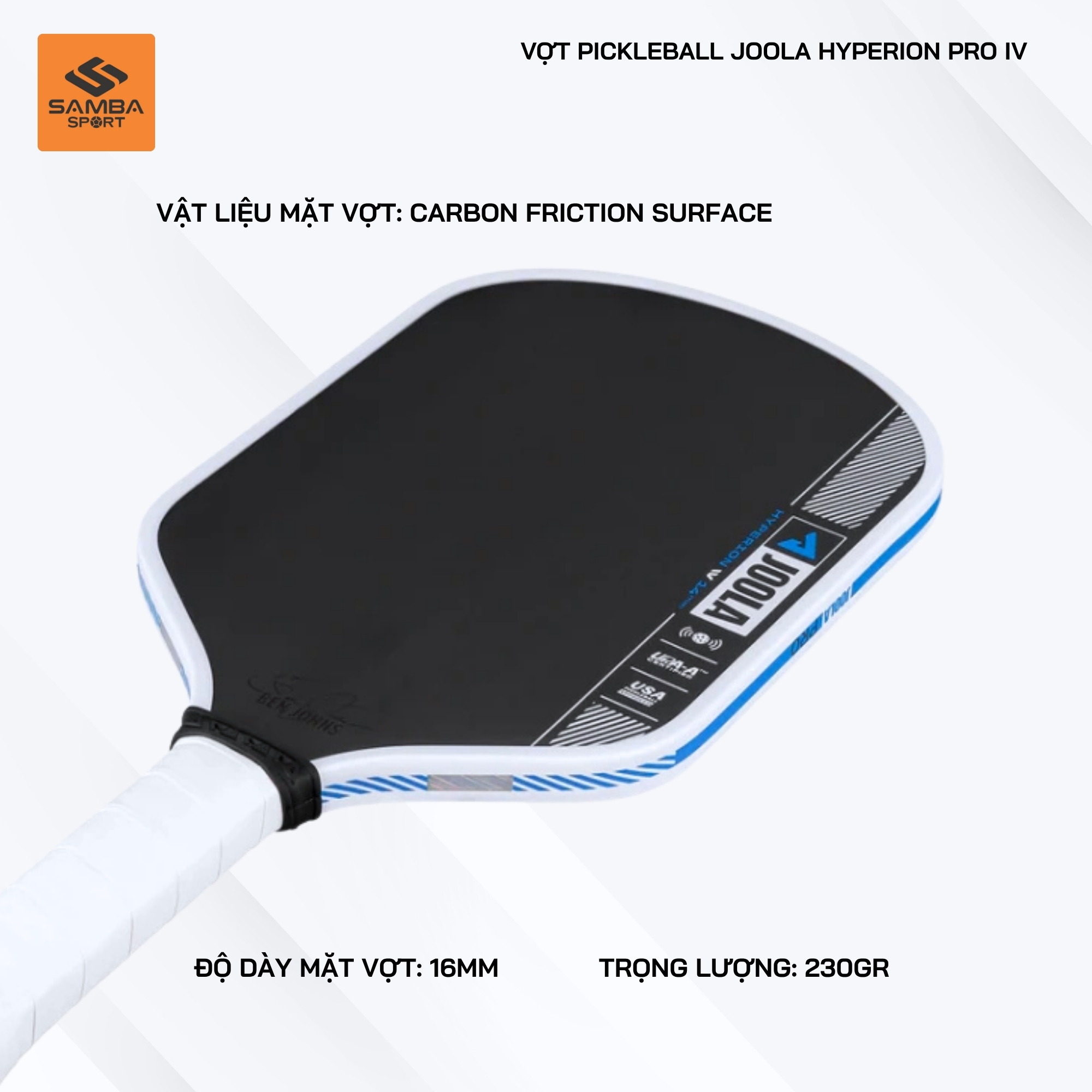 Vợt Pickleball Joola Ben Johns Hyperion Pro IV