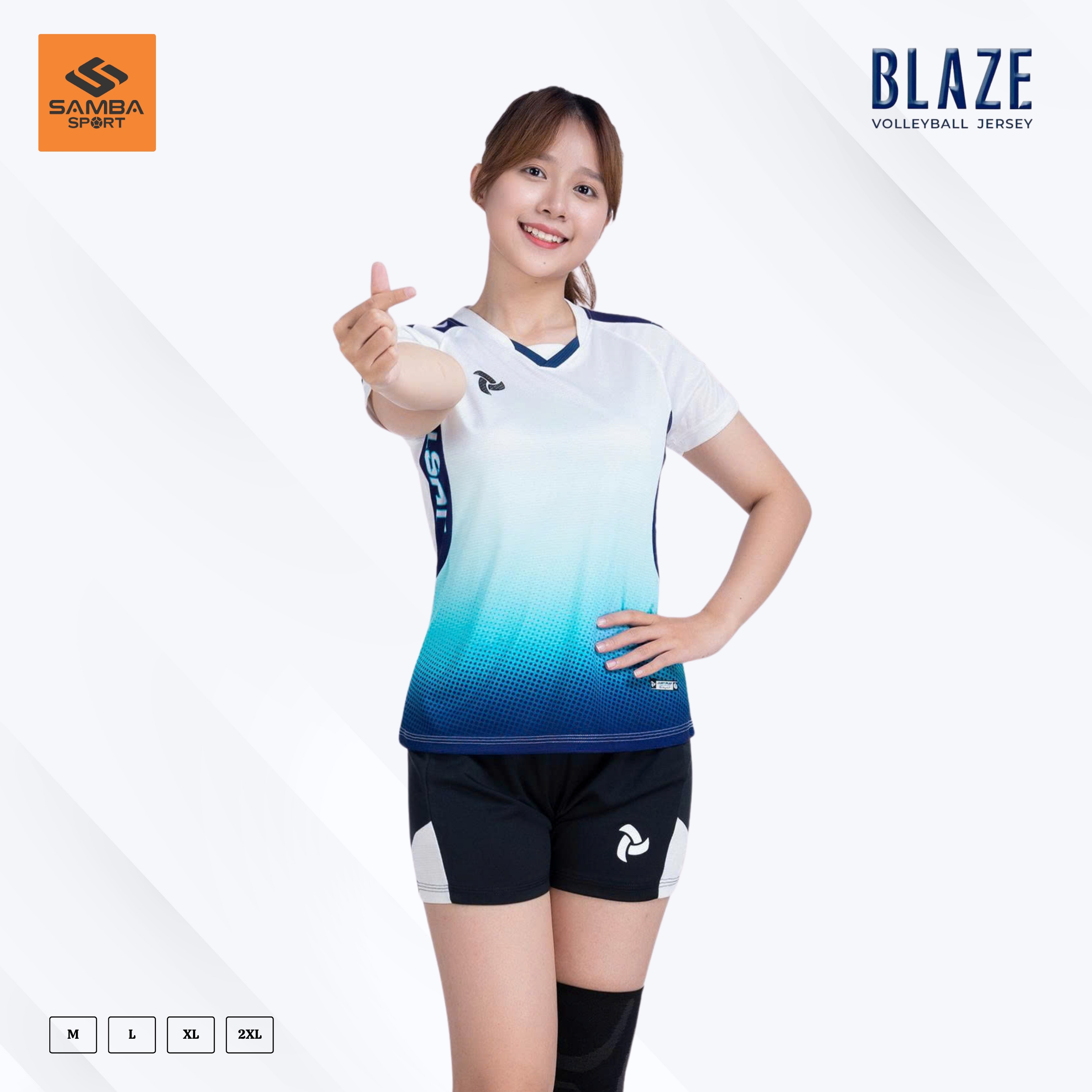Quần áo bóng chuyền nữ Just Play BLAZE
