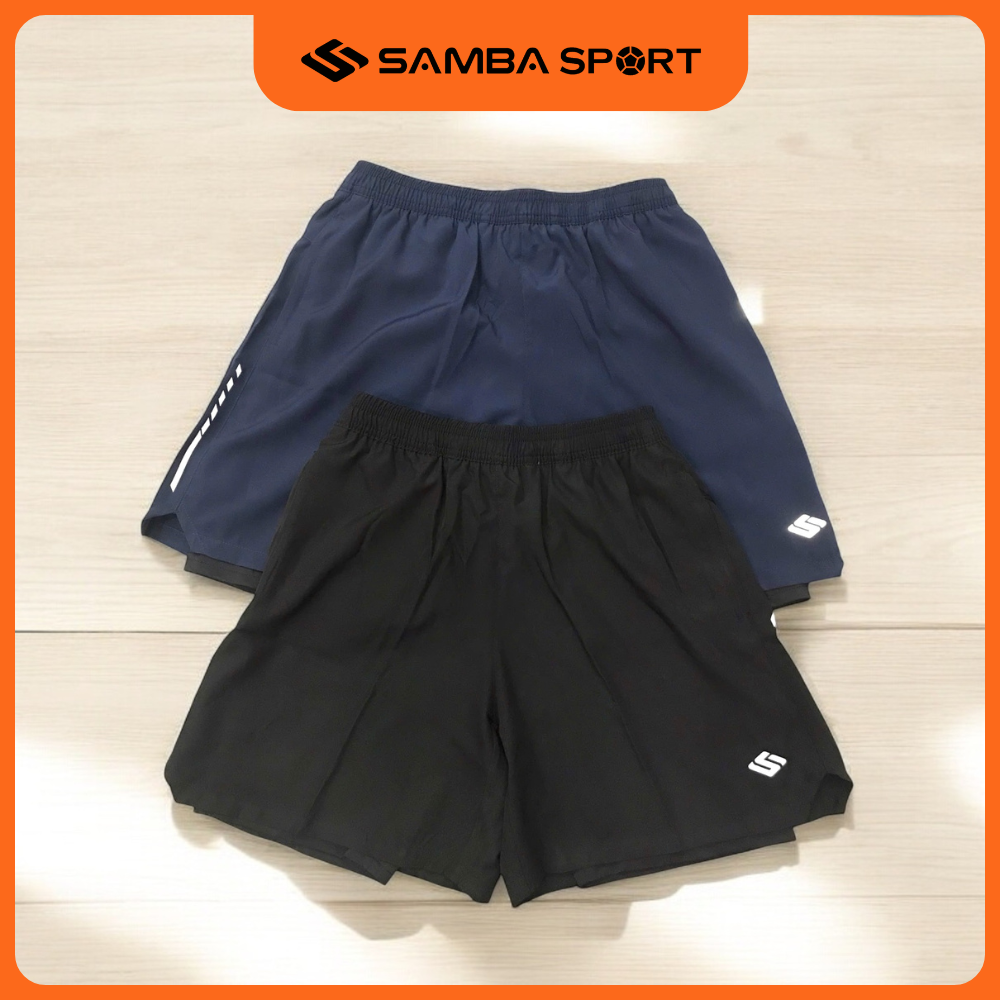 Quần Short Thể Thao Nam 2 Lớp Samba Q023